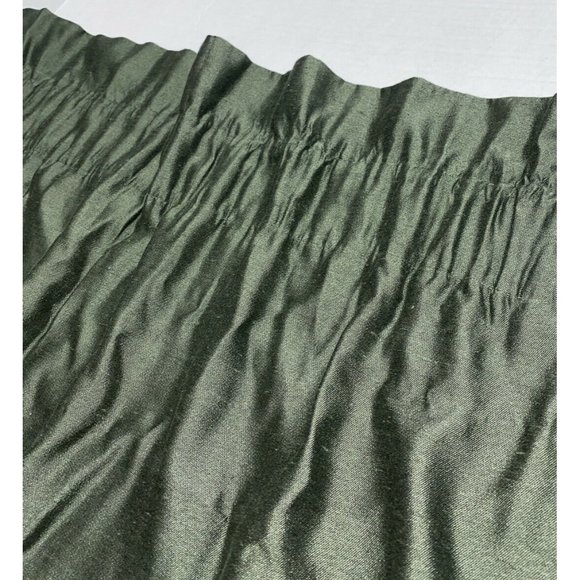 jcpenney Accents Vintage 98s 90s Jc Penney Valances Curtains Dark Green Luxury Rare Bead